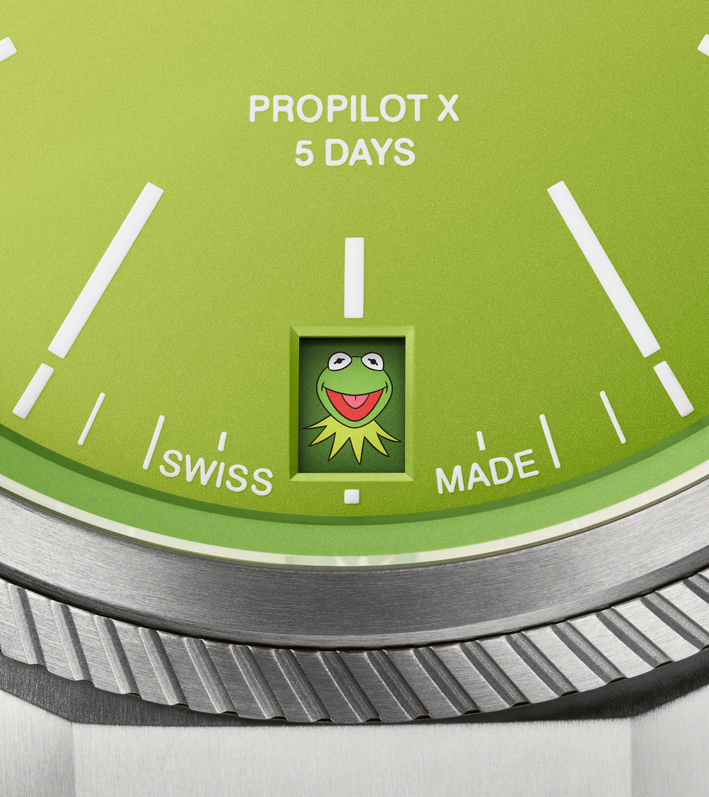 Oris Propilot X Kermit© Edition