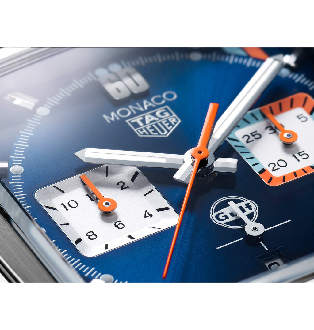 TAG Heuer Men's Monaco X Gulf Iconic Watch