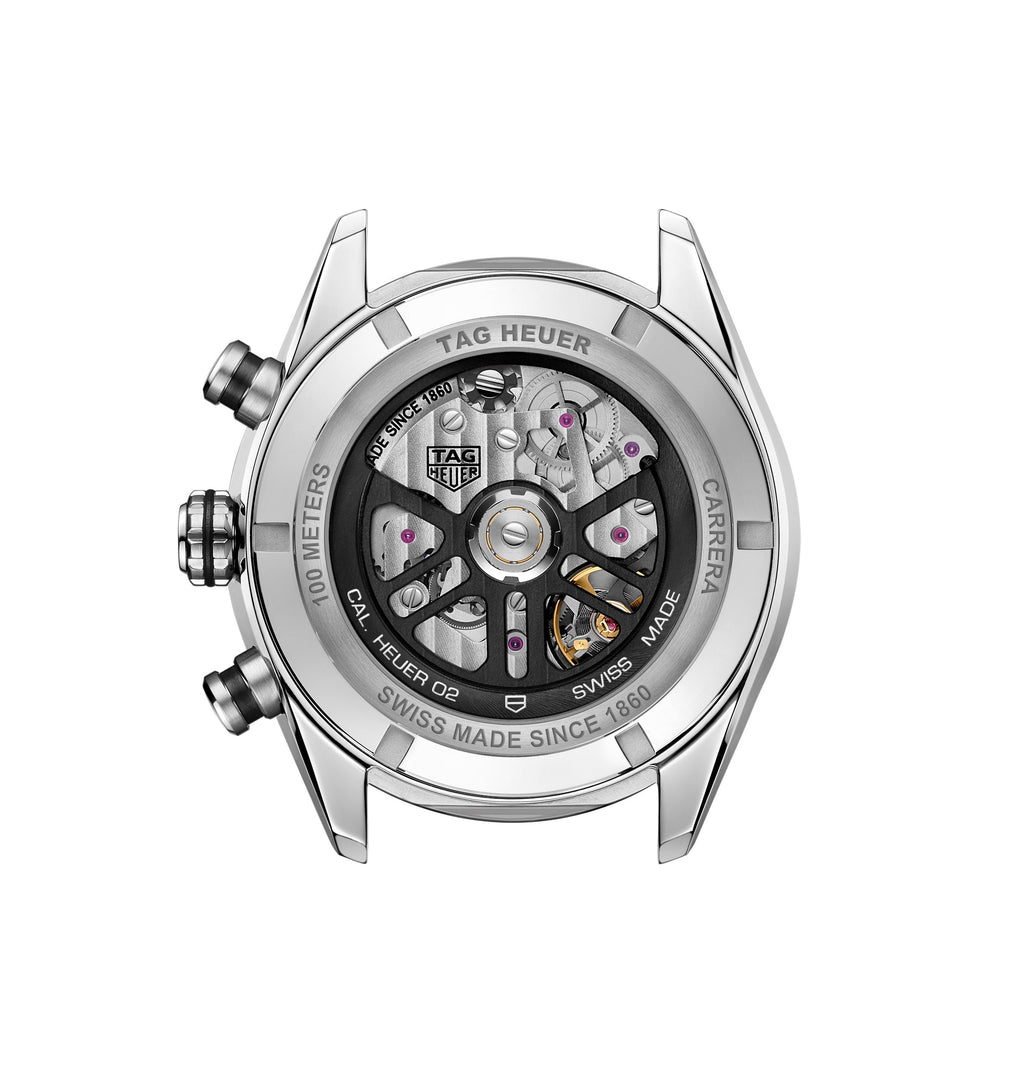 TAG Heuer Men's Carrera Automatic Chronograph Blue Dial Watch