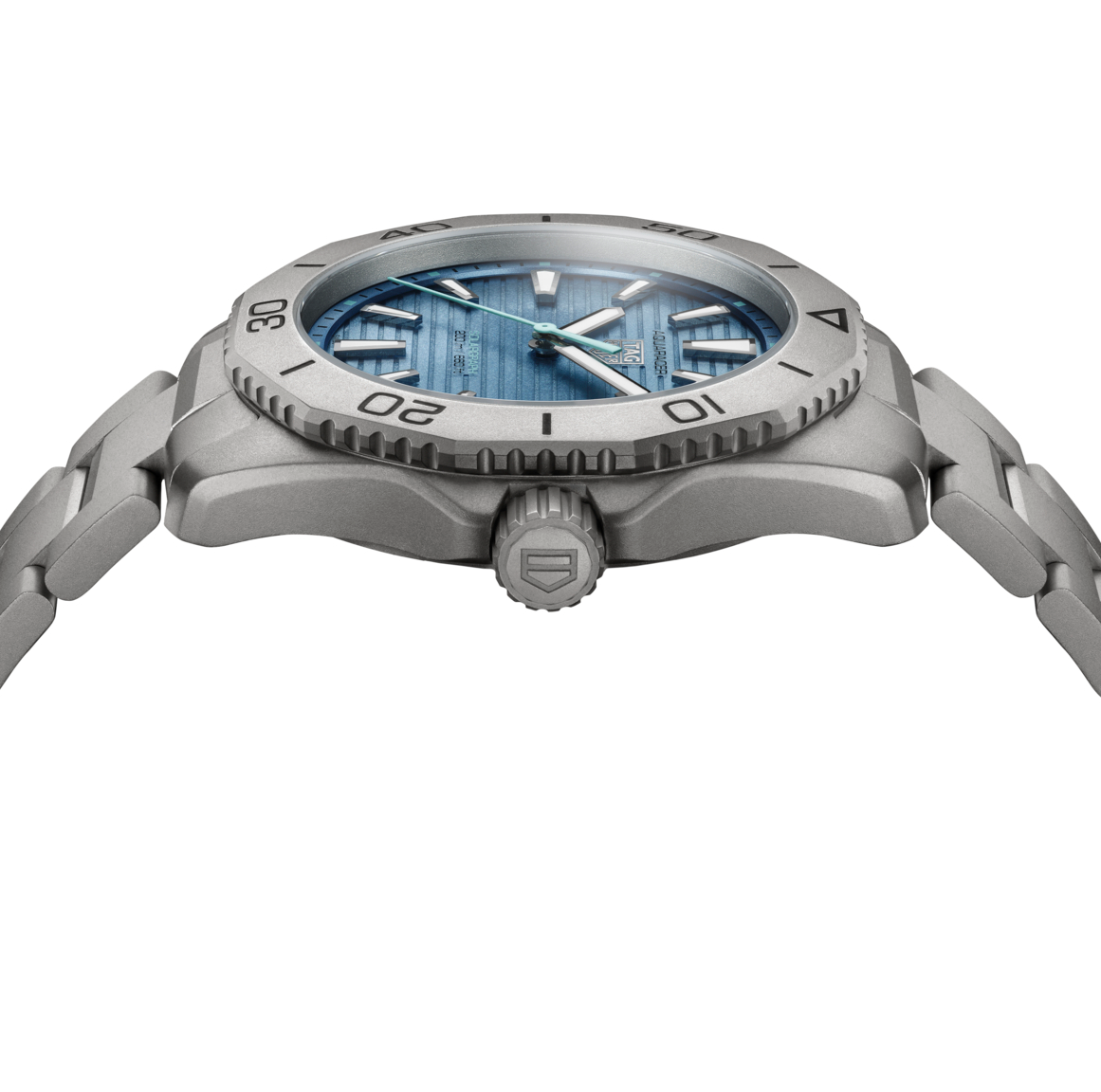 TAG Heuer Aquaracer Professional 200 Solargraph Watch with Titanium Bracelet