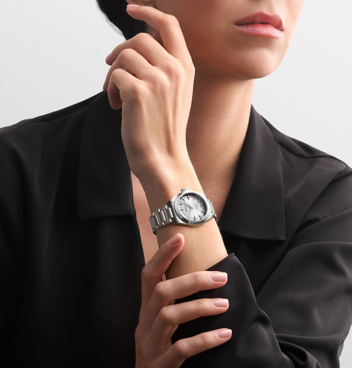 Longines Conquest 34mm Watch with Stainless Steel Bracelet