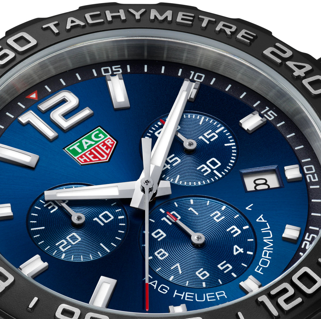 TAG Heuer Formula 1 Chronograph Watch with Rubber Strap
