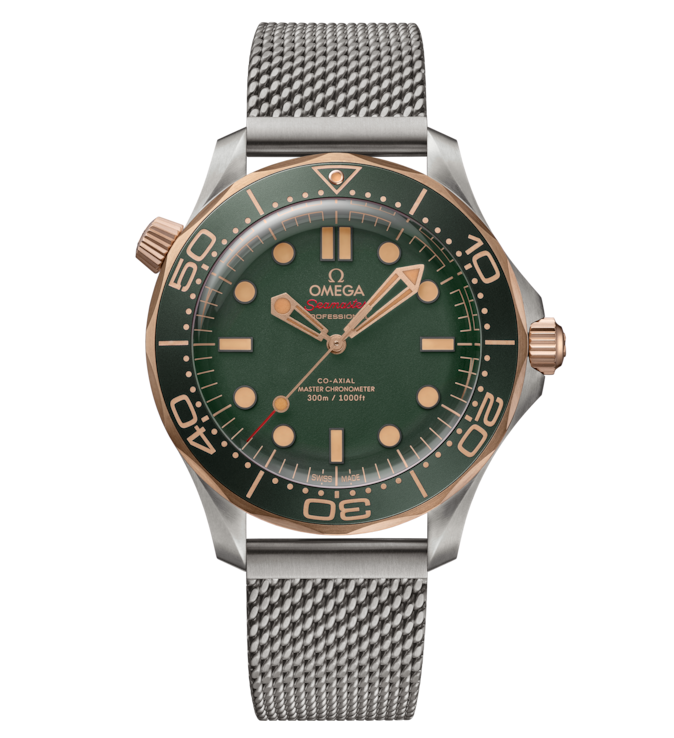OMEGA Seamaster Diver 300m, 42mm with Dark Green Dial