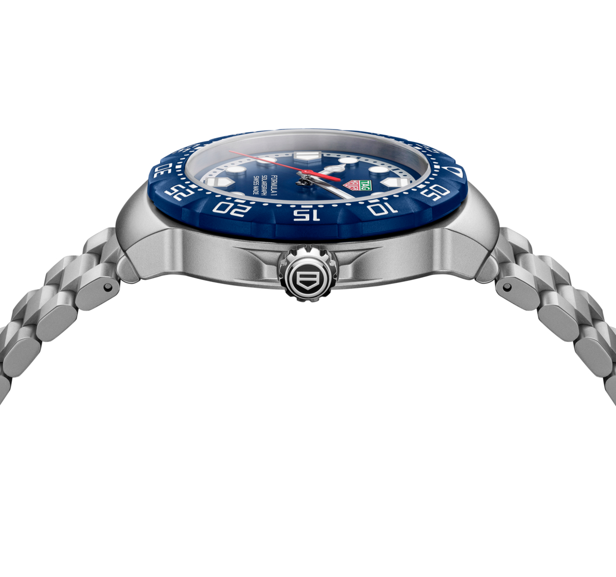 TAG Heuer Formula 1 Solargraph Watch with Blue Dial