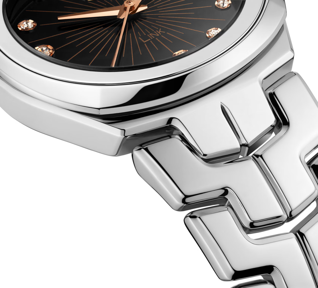 TAG Heuer Link Date Watch with Diamond Dial