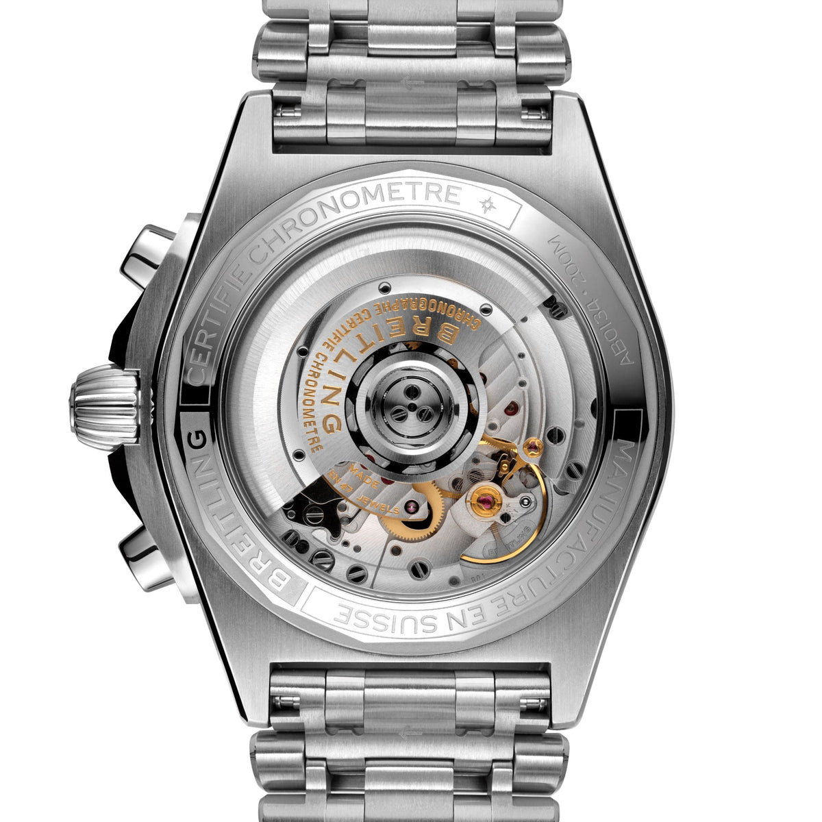 Breitling Chronomat B01 42 Steel with Blue Dial