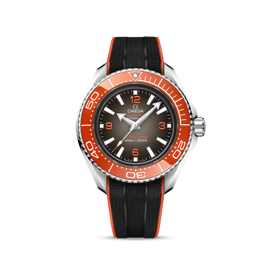 OMEGA Seamaster Planet Ocean 6000m Co-Axial Master Chronometer, 45.5mm on Rubber Strap